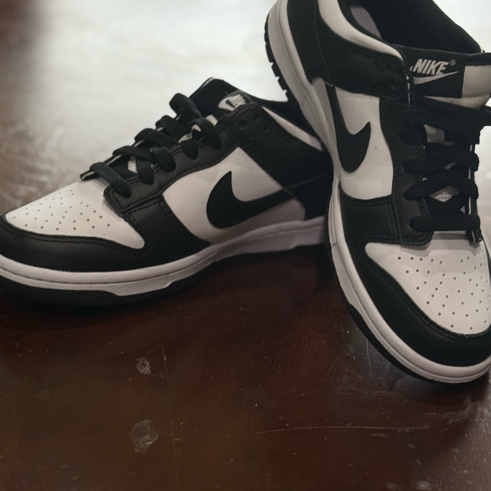 Nike Boys Dunk low panda black Sneakers